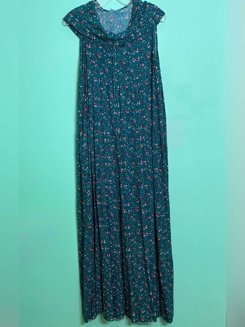 Boho Tiered Floral Maxi Dress - Picture 8 of 16